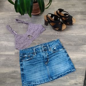 American Eagle Jean Skirt-mini